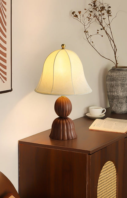 Bellora Table Lamp | Fabric Shade | Beige