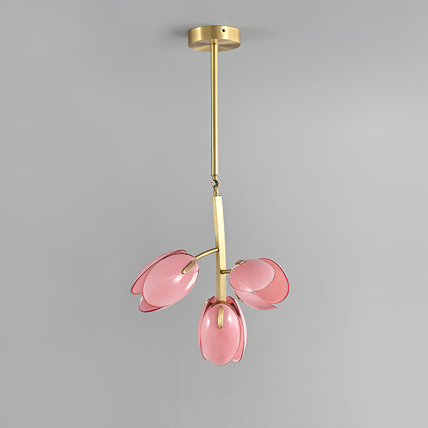 Belluno Chandelier | Brass & Opal Glass | 3, 5, or 8 Lights