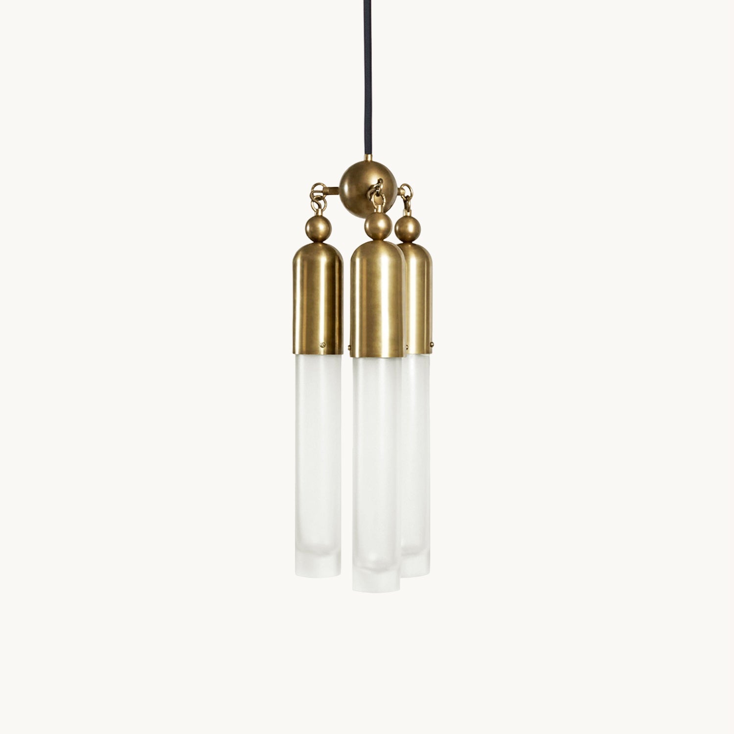 Bettany Pendant Light | Copper Metal & Acrylic | 16cm Diameter