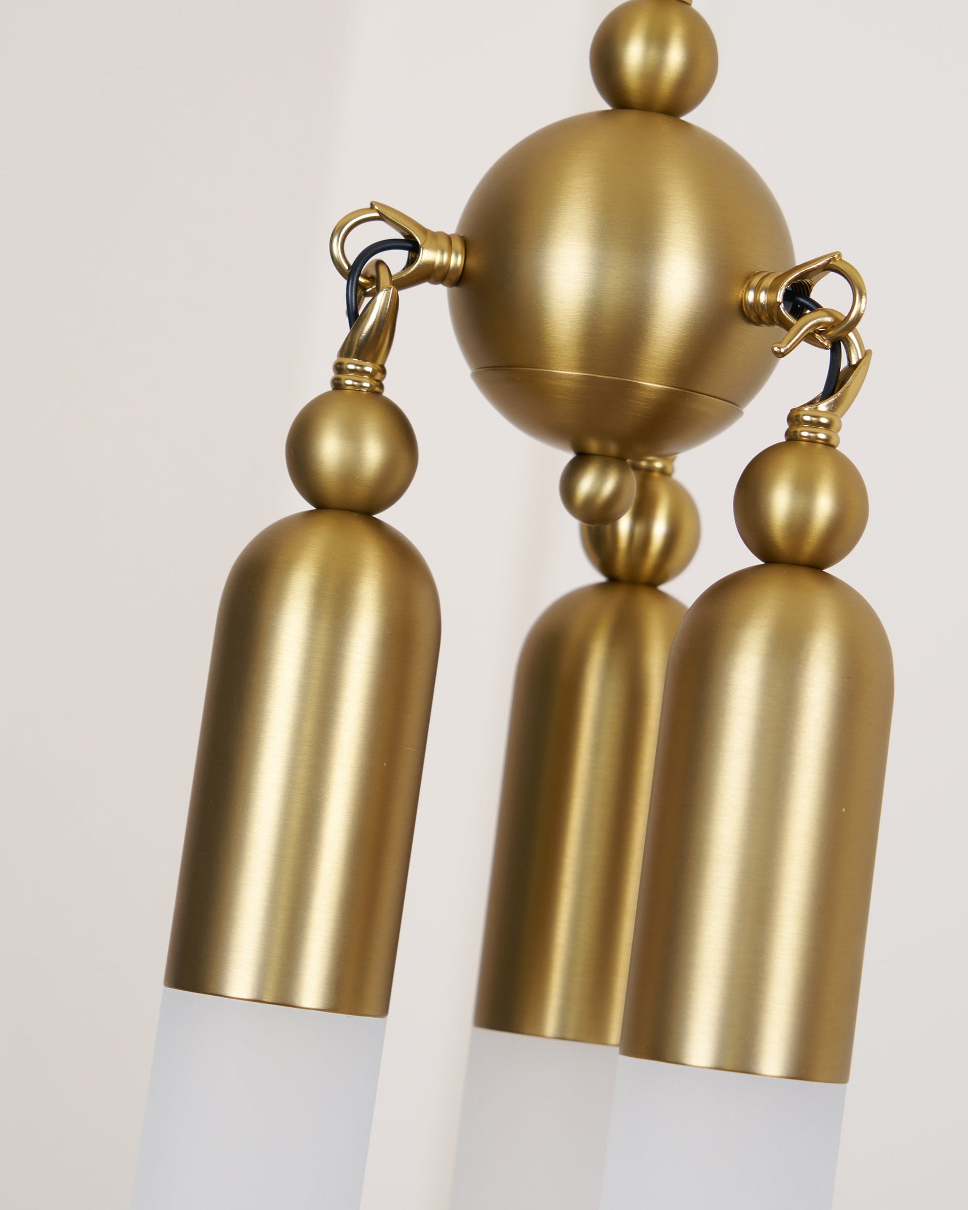 Bettany Pendant Light | Copper Metal & Acrylic | 16cm Diameter