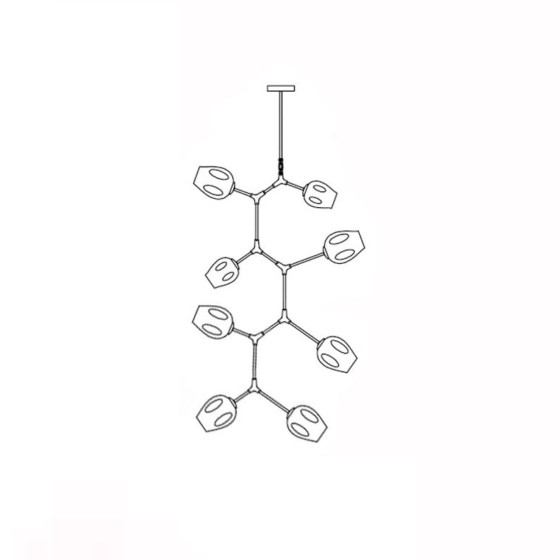 Bifurcation Bubble Chandeliers