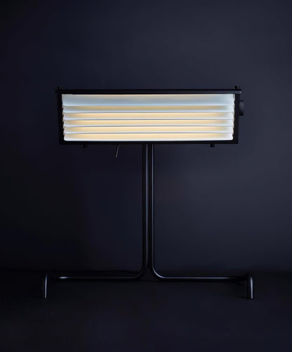 Xalor Table Lamp | Metal | Black and White