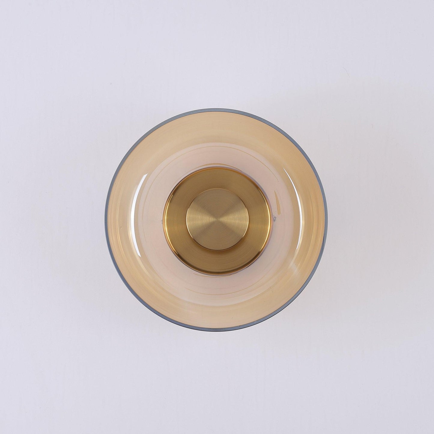 Glimmera Wall Light | Brass & Glass | 10cm Diameter