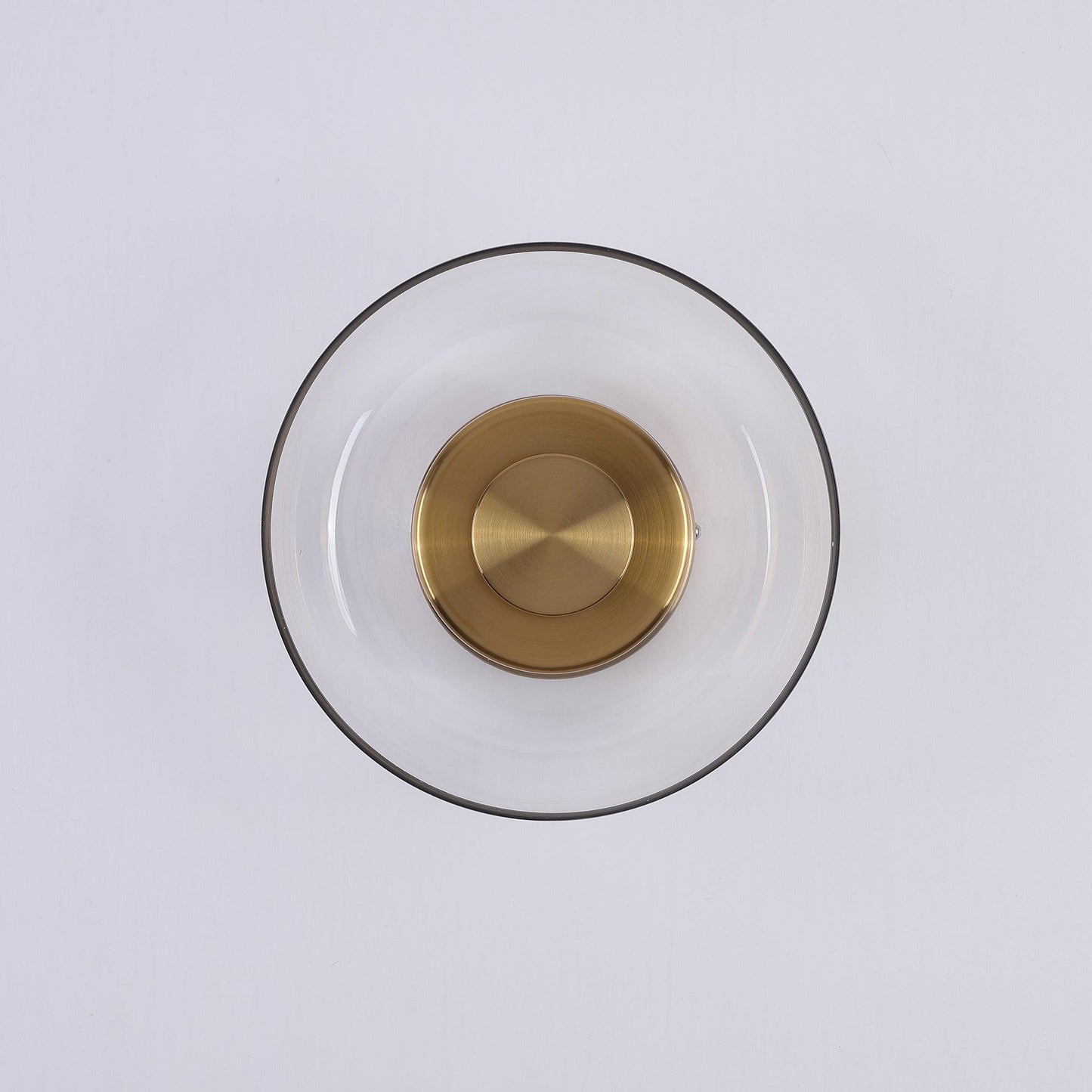 Glimmera Wall Light | Brass & Glass | 10cm Diameter