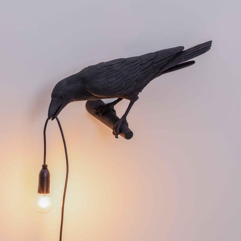 Bird Wall Light | Resin & Metal | Set of 2 (Left & Right)