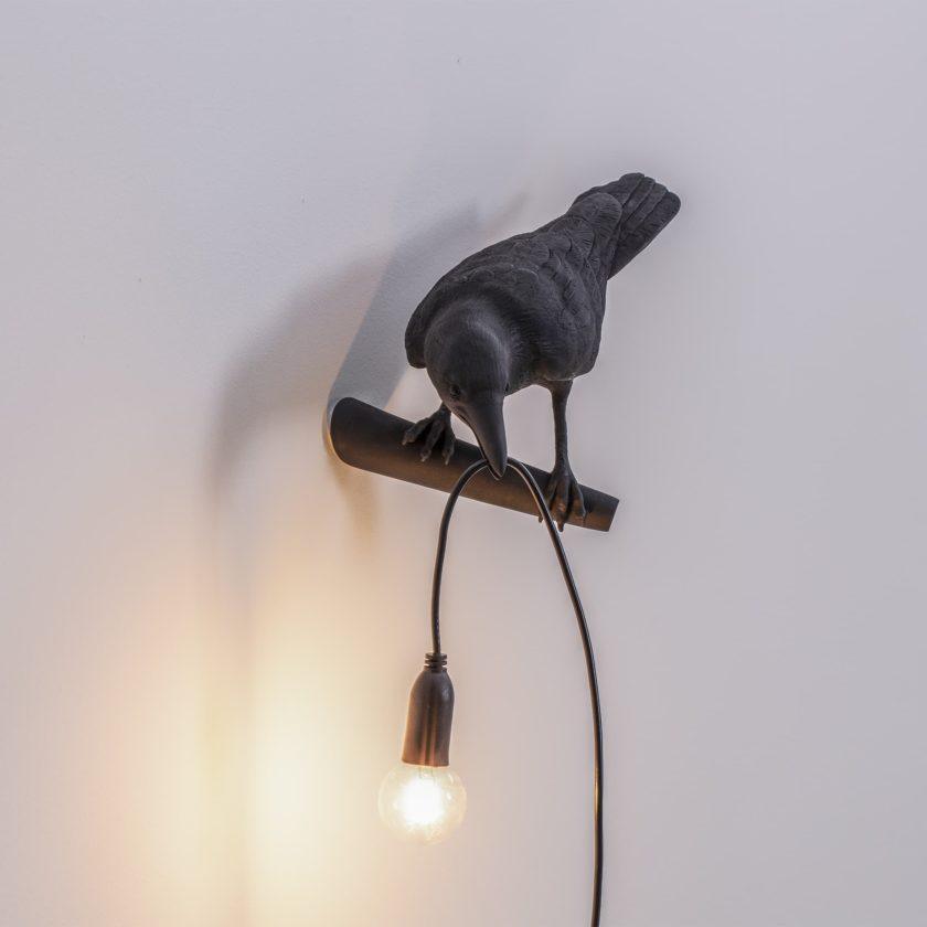 Bird Wall Light | Resin & Metal | Set of 2 (Left & Right)