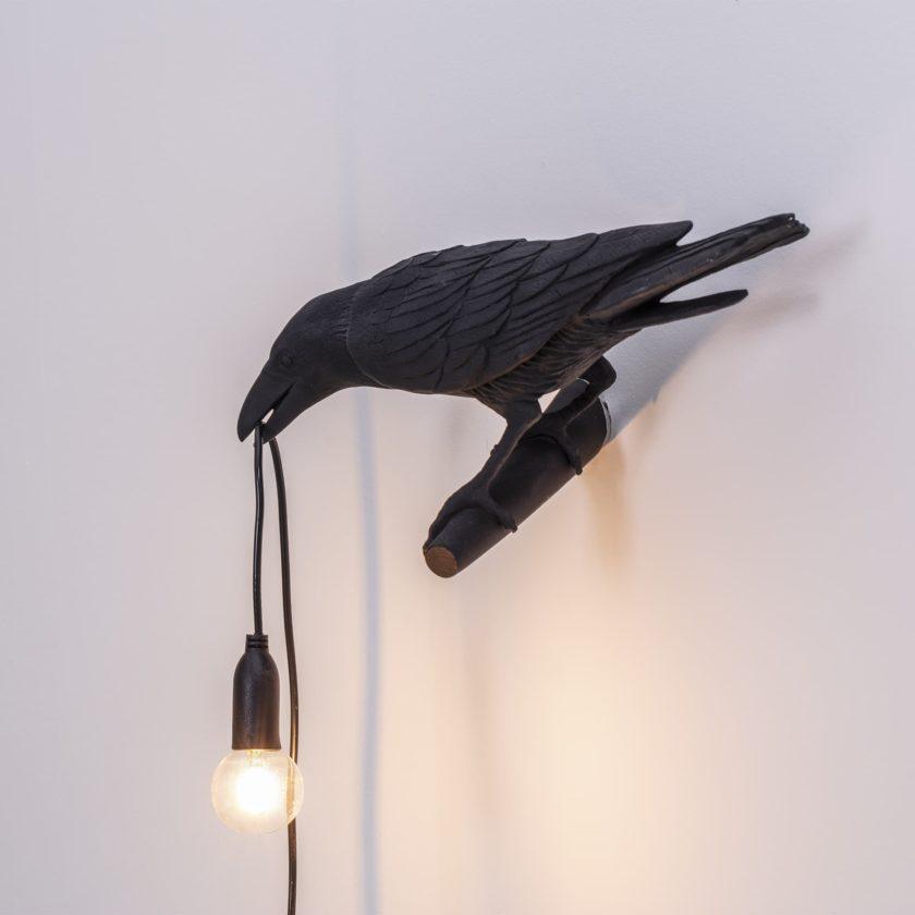 Bird Wall Light | Resin & Metal | Set of 2 (Left & Right)