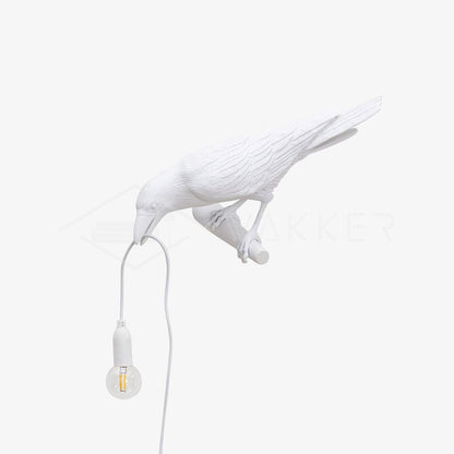 Bird Wall Light | Resin & Metal | Set of 2 (Left & Right)