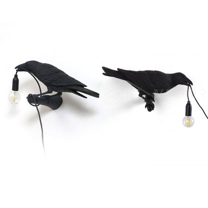Bird Wall Light | Resin & Metal | Set of 2 (Left & Right)