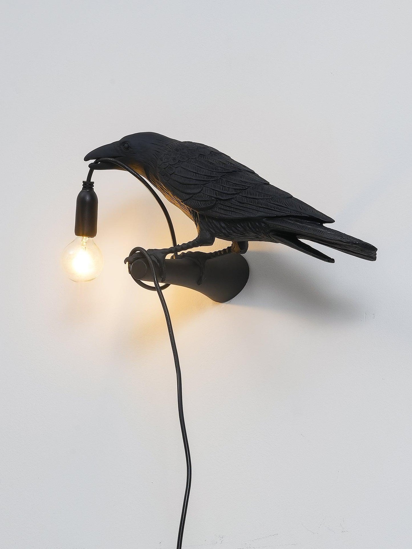 Bird Wall Light | Resin & Metal | Set of 2 (Left & Right)