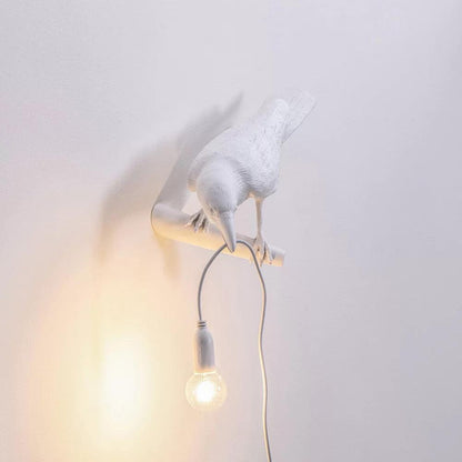 Bird Wall Light | Resin & Metal | Set of 2 (Left & Right)