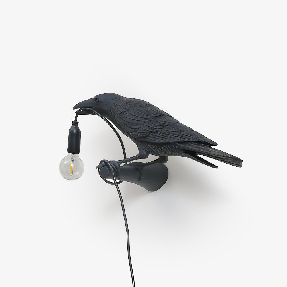 Bird Wall Light | Resin & Metal | Set of 2 (Left & Right)