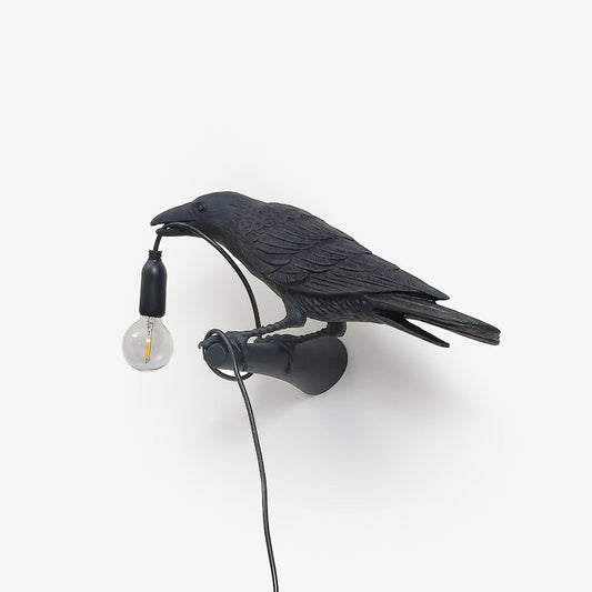 Bird Wall Light | Resin & Metal | Set of 2 (Left & Right)