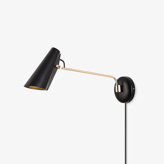 Birdy Wall Lamp | Steel, Aluminum | Gold, Red, Gray, Black