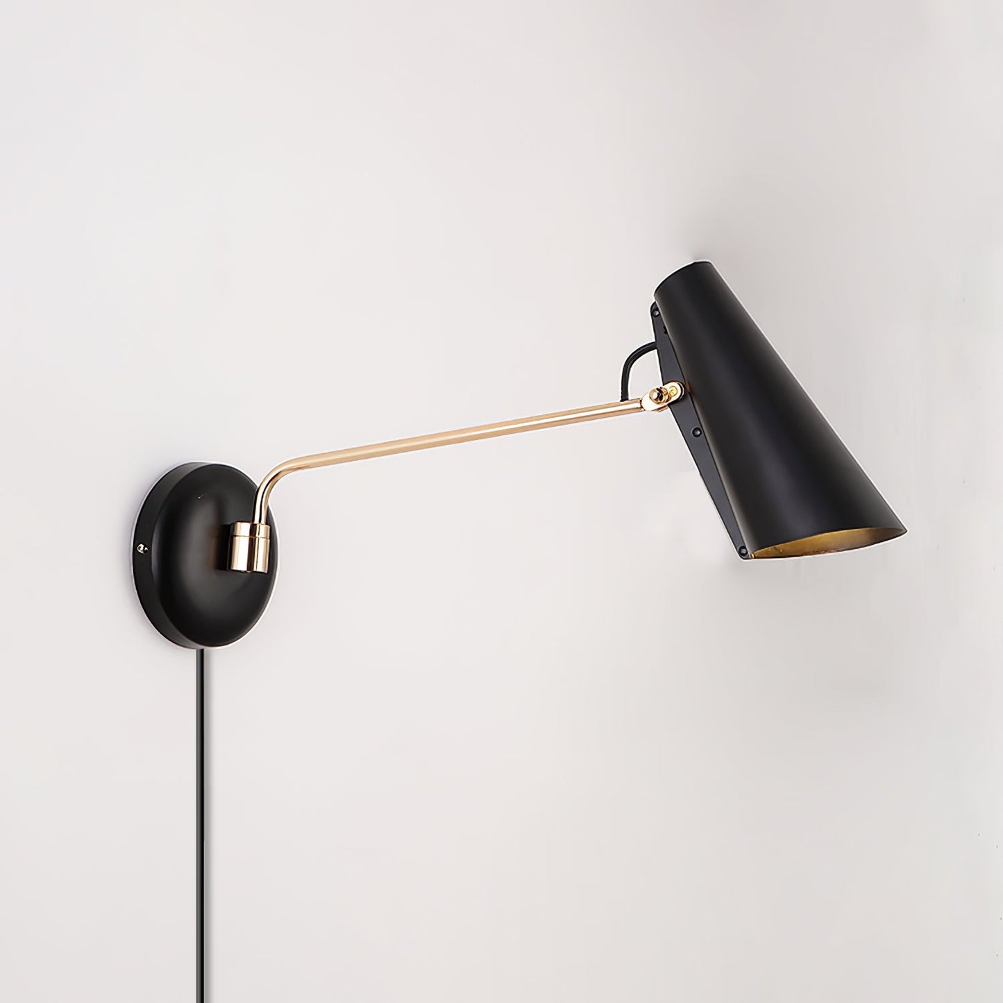 Birdy Wall Lamp | Steel, Aluminum | Gold, Red, Gray, Black