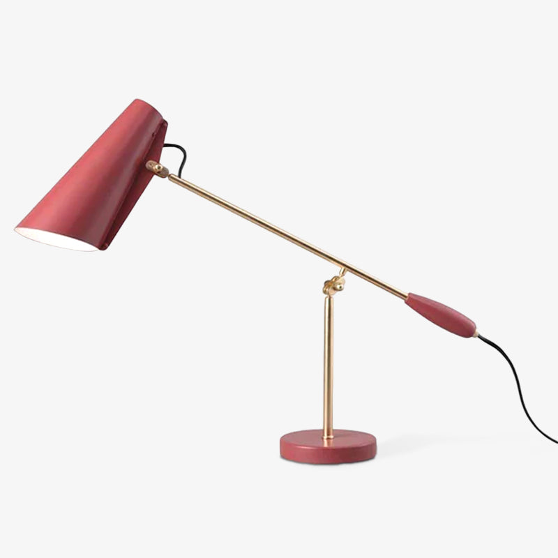 Birdy Table Lamp | Steel & Aluminum | White, Grey, Black, Red
