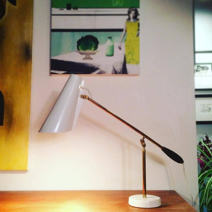 Birdy Table Lamp | Steel & Aluminum | White, Grey, Black, Red