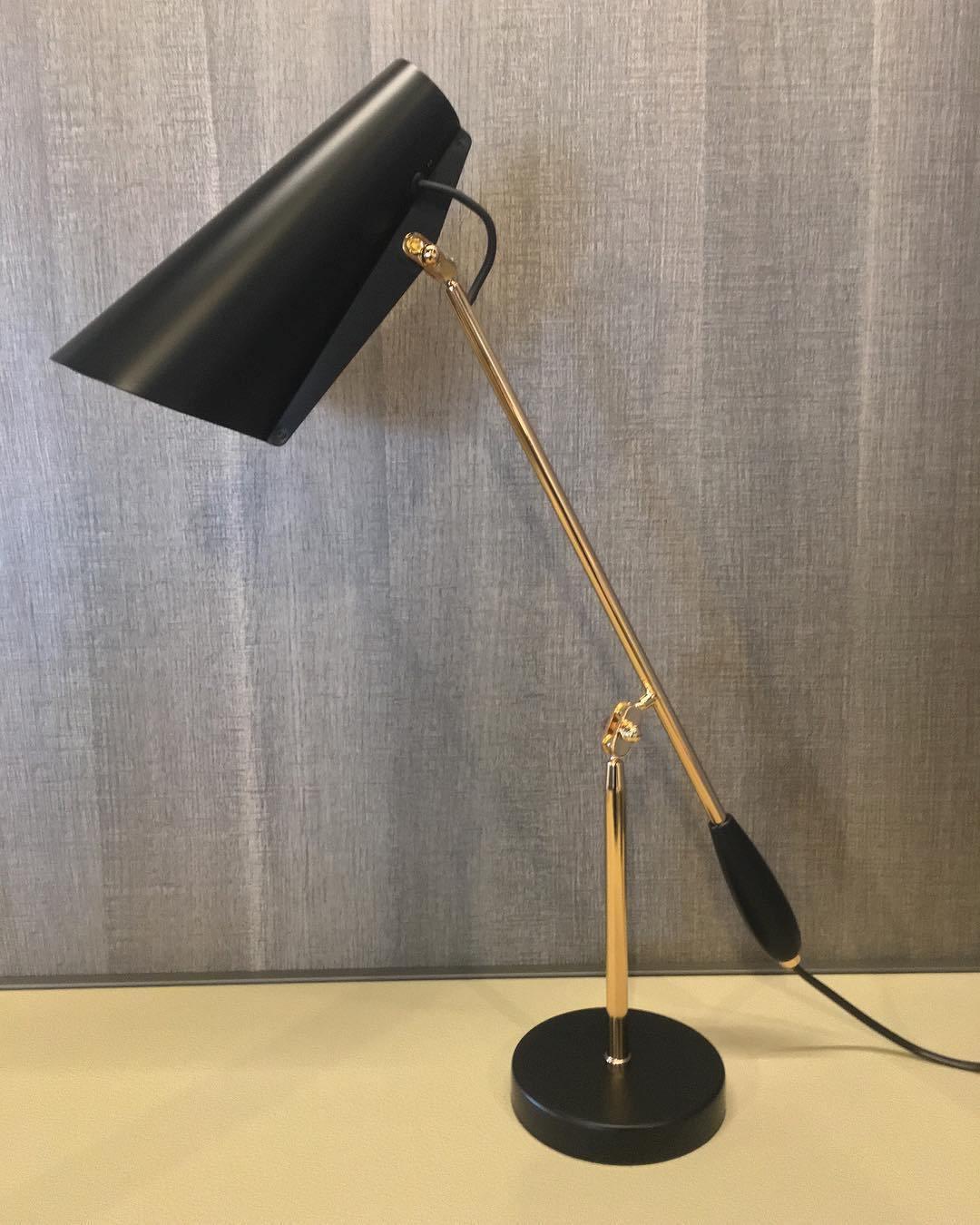 Birdy Table Lamp | Steel & Aluminum | White, Grey, Black, Red