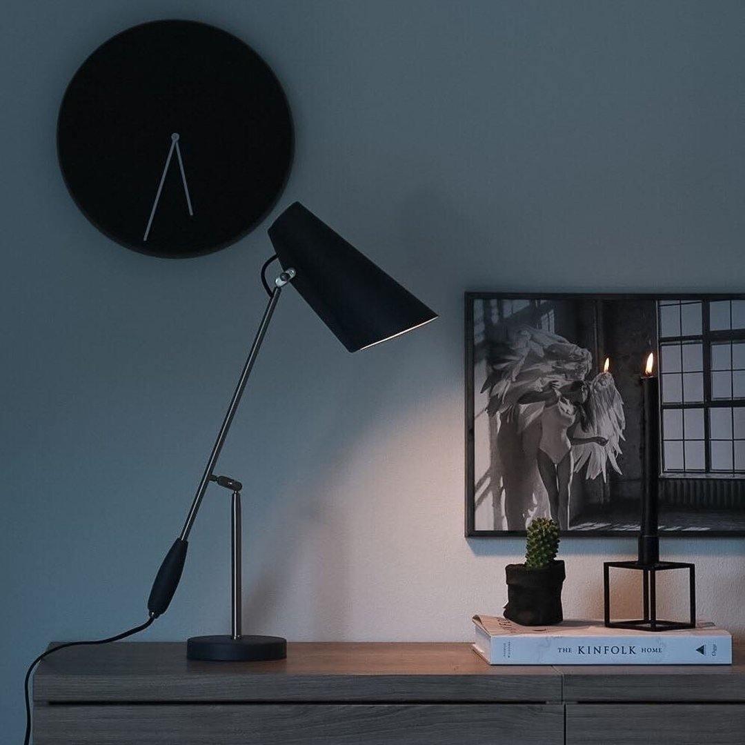 Birdy Table Lamp | Steel & Aluminum | White, Grey, Black, Red