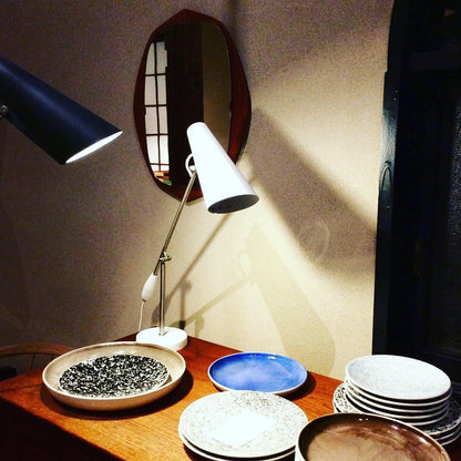 Birdy Table Lamp | Steel & Aluminum | White, Grey, Black, Red