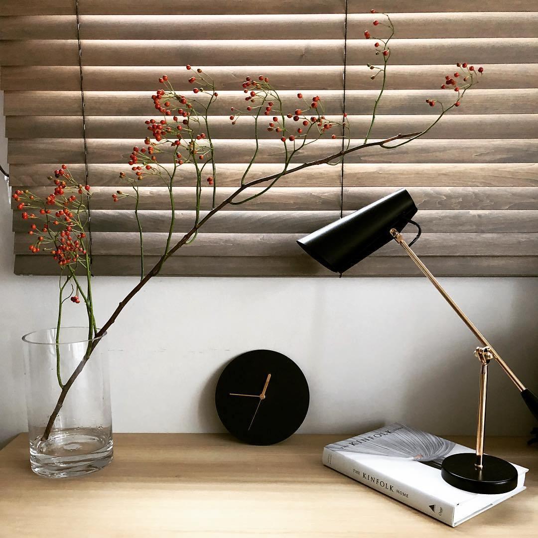 Birdy Table Lamp | Steel & Aluminum | White, Grey, Black, Red