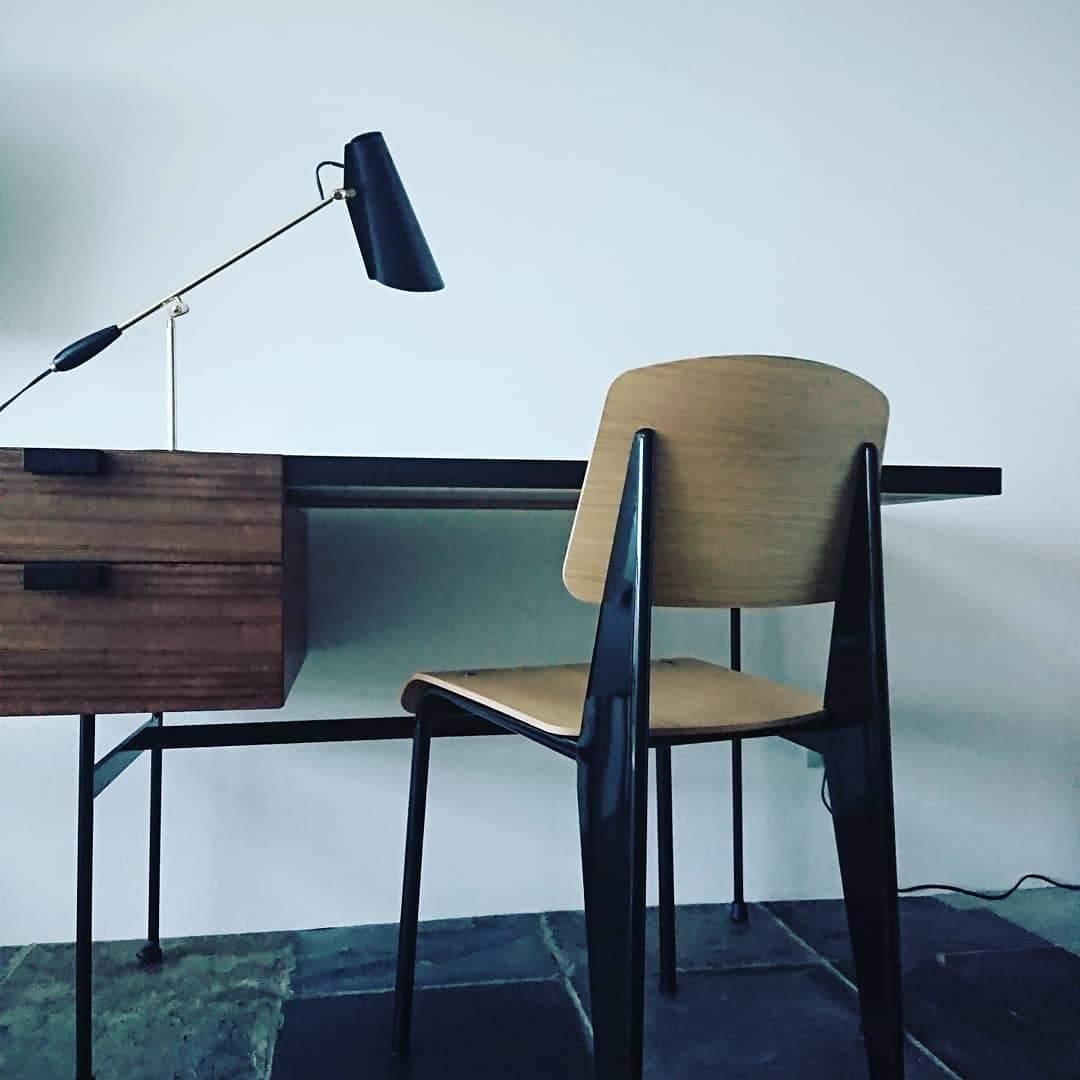 Birdy Table Lamp | Steel & Aluminum | White, Grey, Black, Red