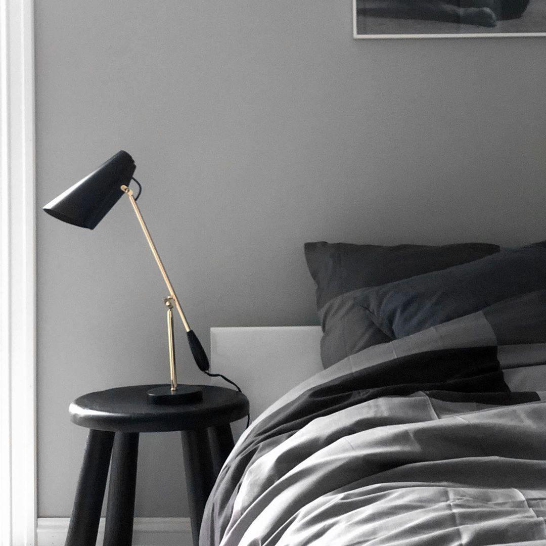 Birdy Table Lamp | Steel & Aluminum | White, Grey, Black, Red