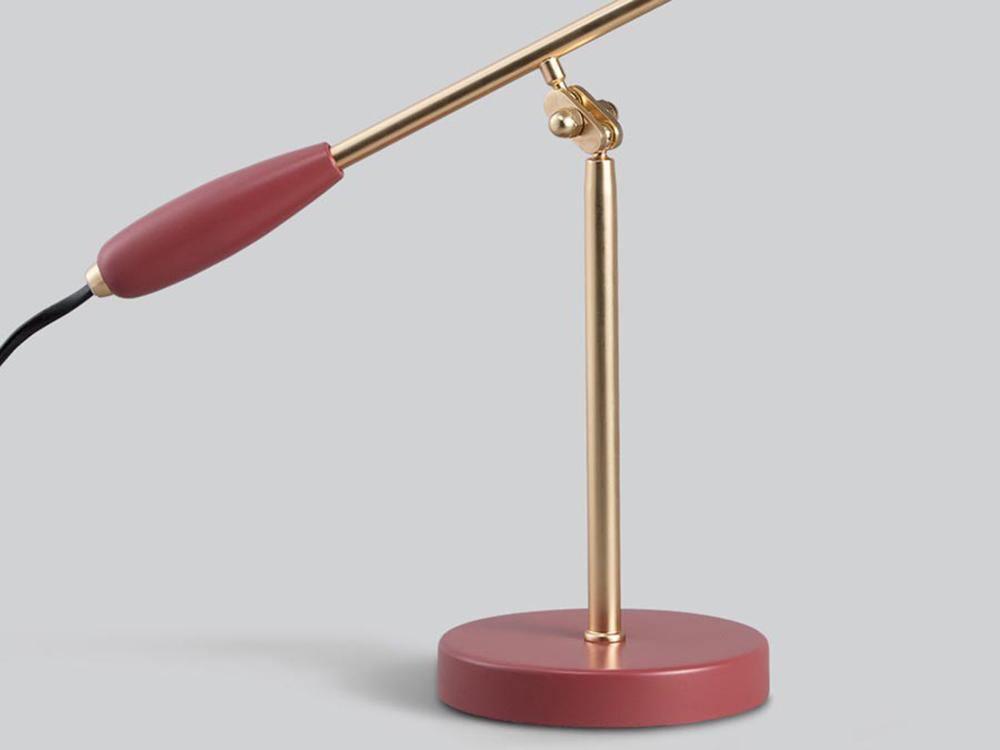 Birdy Table Lamp | Steel & Aluminum | White, Grey, Black, Red