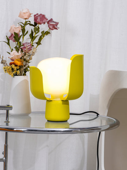 Petals Glass Table Lamp | Adjustable Light Intensity | Multiple Colors