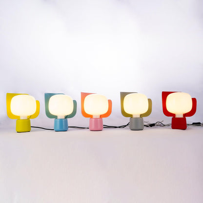 Petals Glass Table Lamp | Adjustable Light Intensity | Multiple Colors