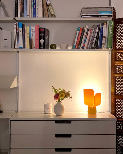 Petals Glass Table Lamp | Adjustable Light Intensity | Multiple Colors