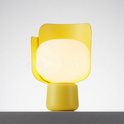 Petals Glass Table Lamp | Adjustable Light Intensity | Multiple Colors