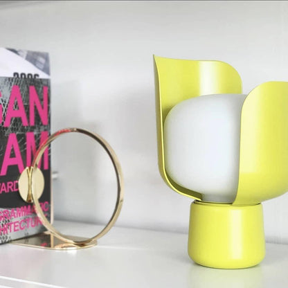 Petals Glass Table Lamp | Adjustable Light Intensity | Multiple Colors