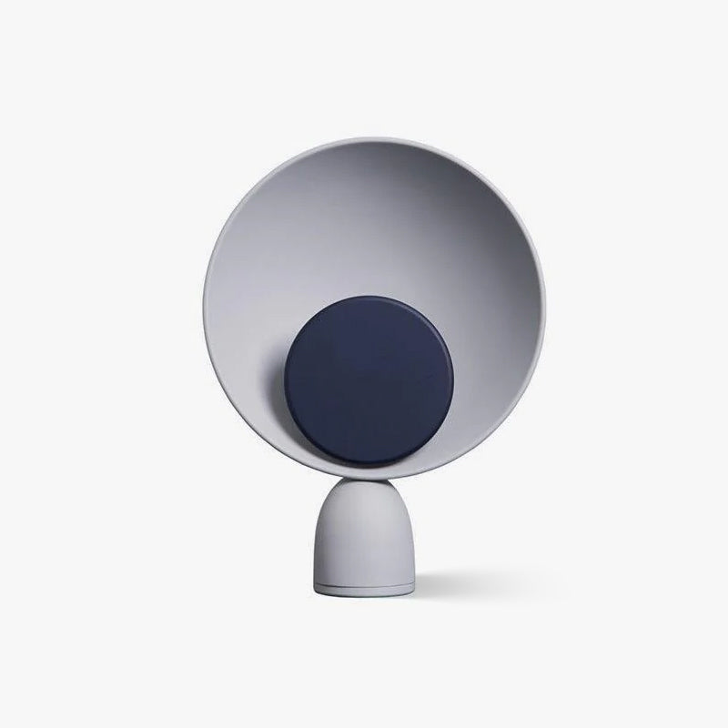 Table Lamp | Aluminum & LED | Gray and Pink