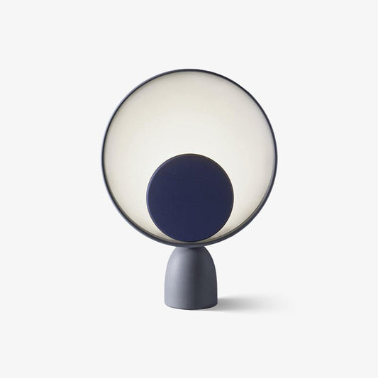 Table Lamp | Aluminum & LED | Gray and Pink
