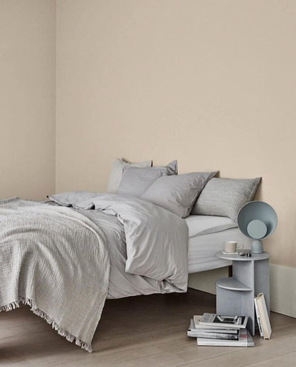 Table Lamp | Aluminum & LED | Gray and Pink