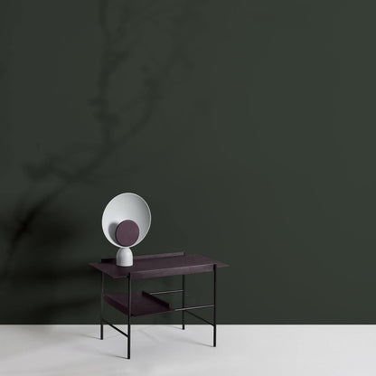 Table Lamp | Aluminum & LED | Gray and Pink