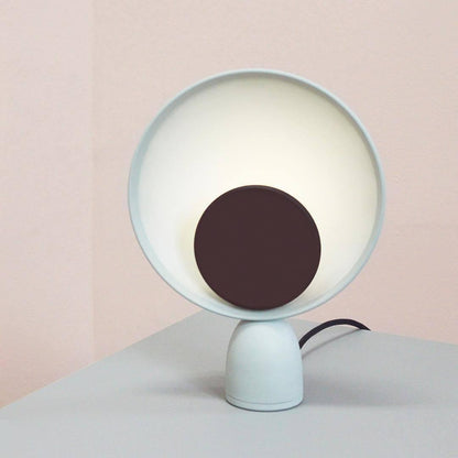 Table Lamp | Aluminum & LED | Gray and Pink