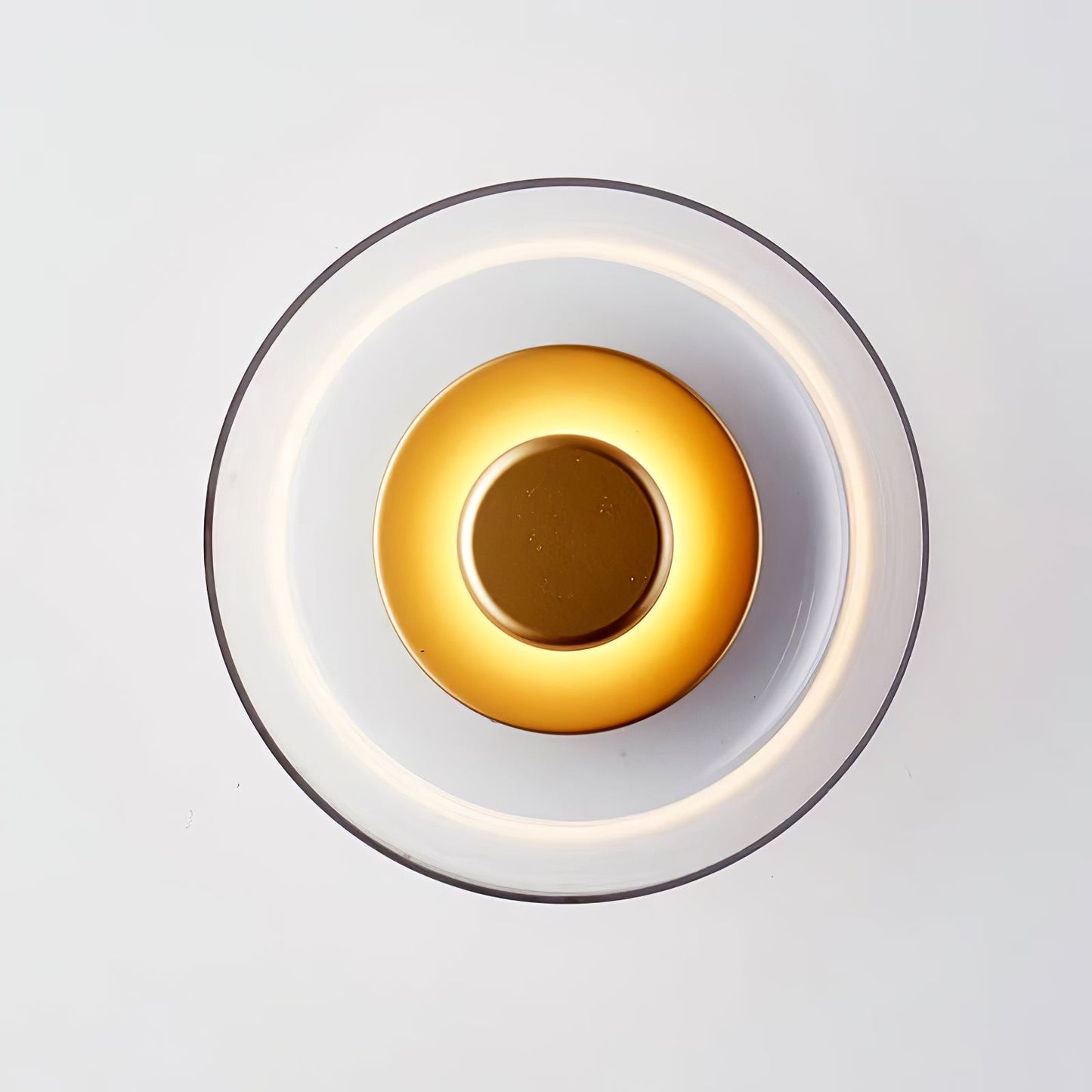 Glimmera Wall Light | Brass & Glass | 10cm Diameter