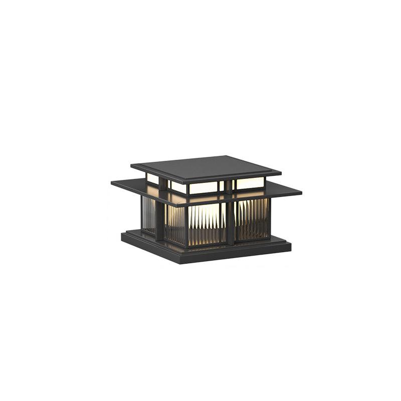 Boilyn Outdoor Pillar Light | IP65 Waterproof | Black & White Finish