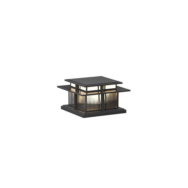 Boilyn Outdoor Pillar Light | IP65 Waterproof | Black & White Finish