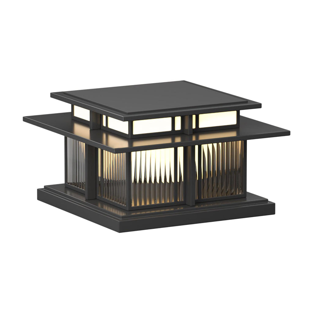 Boilyn Outdoor Pillar Light | IP65 Waterproof | Black & White Finish