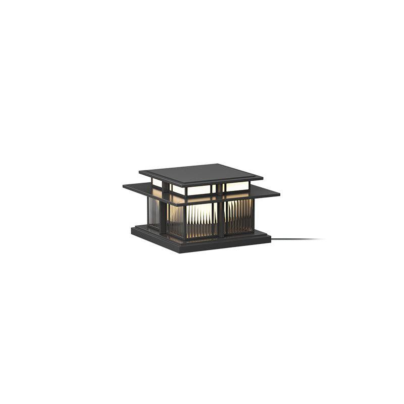 Boilyn Outdoor Pillar Light | IP65 Waterproof | Black & White Finish