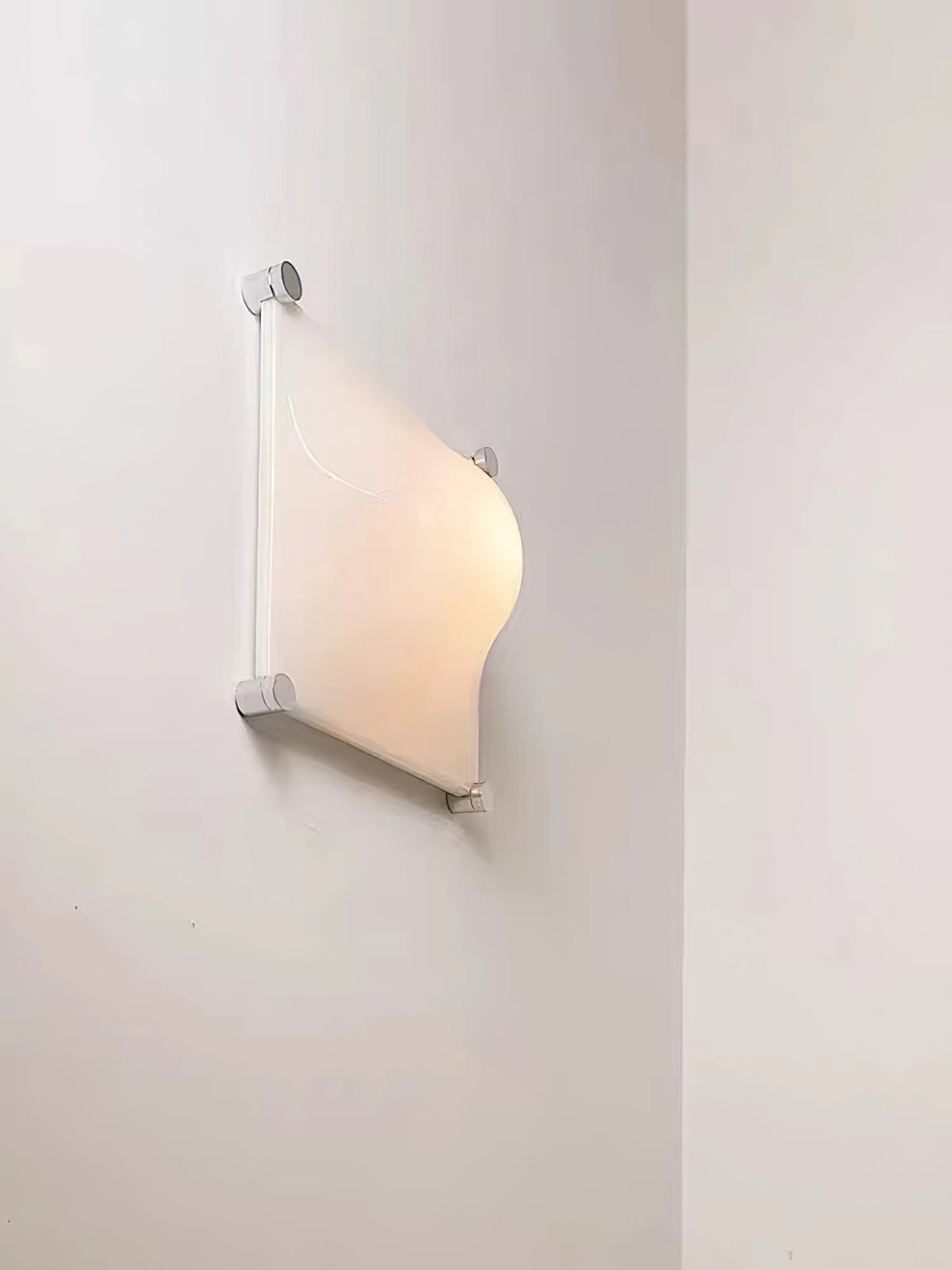 Bolla Ceiling Light | Stainless Steel & Acrylic | Chrome