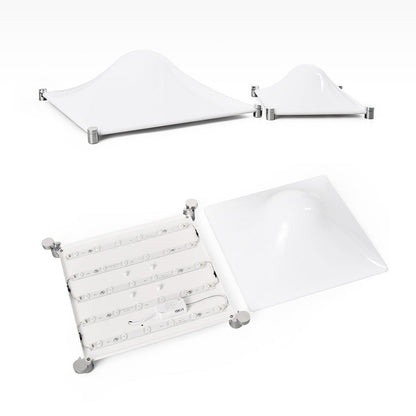 Bolla Ceiling Light | Stainless Steel & Acrylic | Chrome