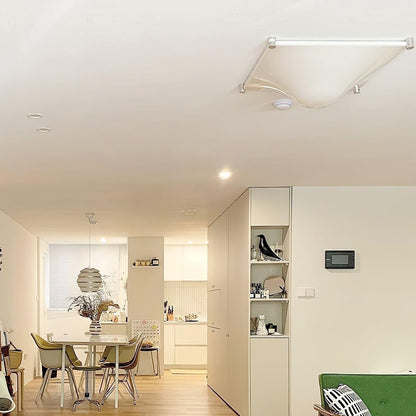 Bolla Ceiling Light | Stainless Steel & Acrylic | Chrome
