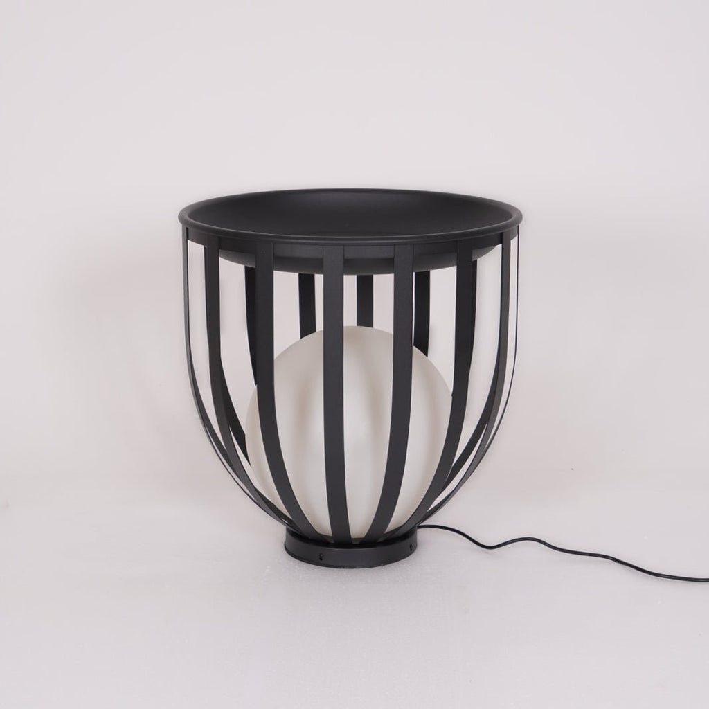 Bols Garden Outdoor Lamp | Acrylic Shade | Black or White