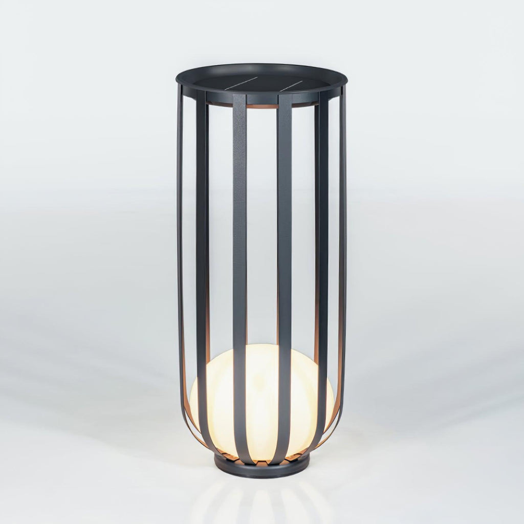 Bols Garden Outdoor Lamp | Acrylic Shade | Black or White