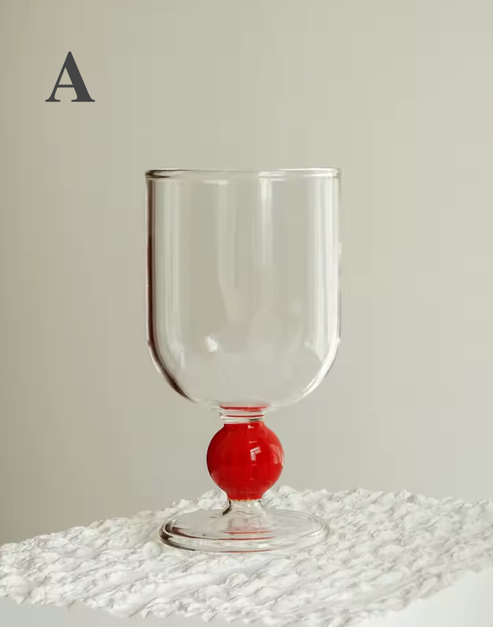 Wine Goblet | Borosilicate Glass | Colored