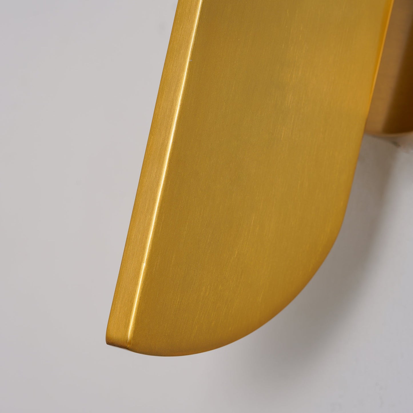 Bower Sconce | Brass and Glass | White